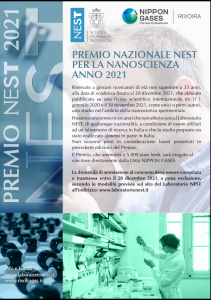 Locandina Premio NEST 2021
