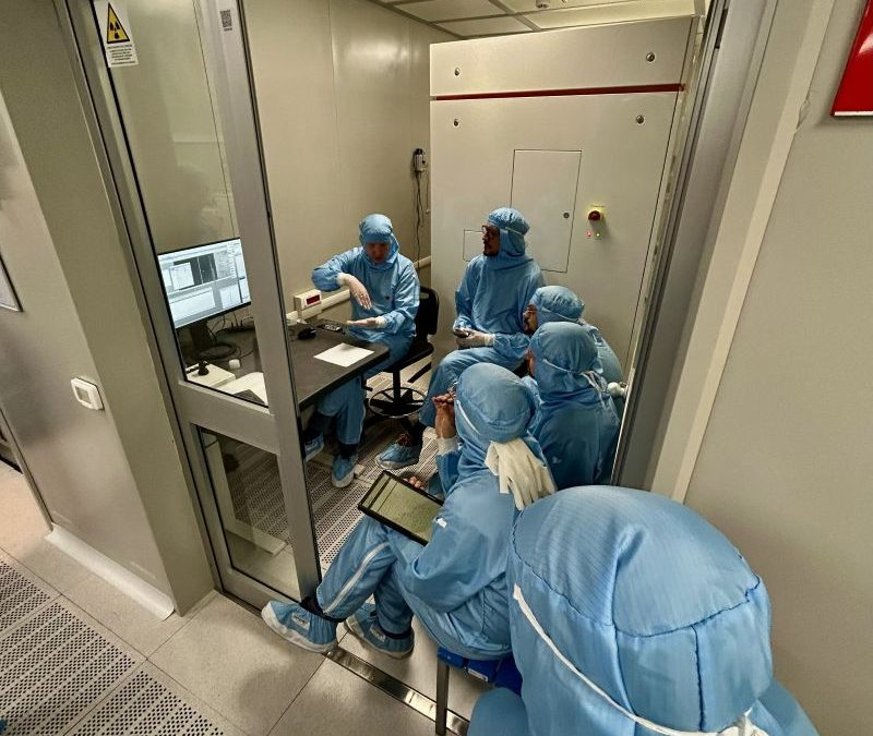 50 keV EBL system installed at NEST!